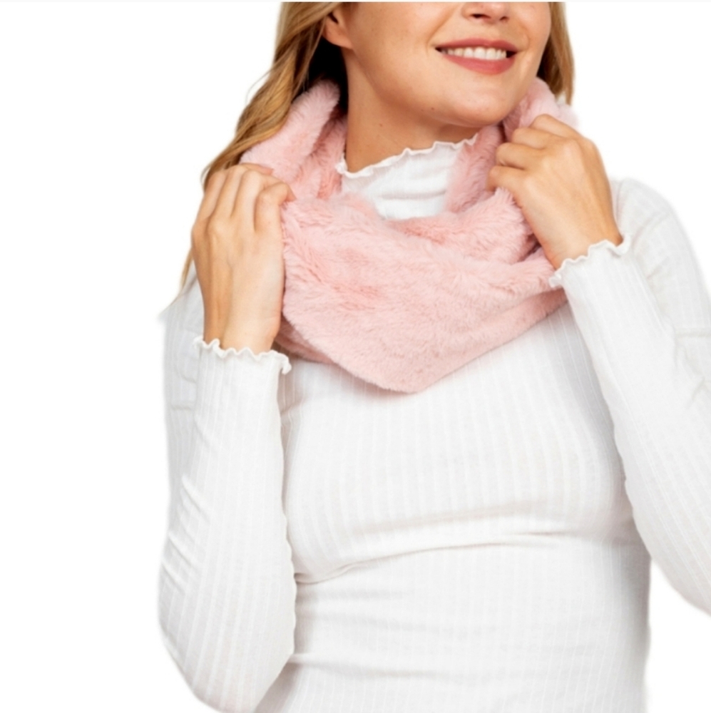 Faux Fur Infinity Scarf